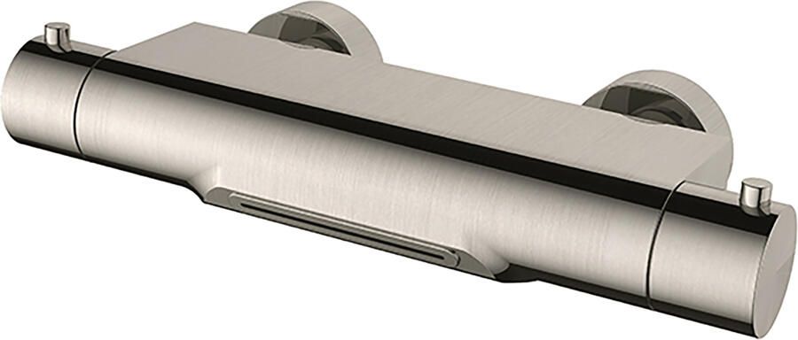 Italy Sanitair Style thermostatische watervalbadkraan geborsteld staal