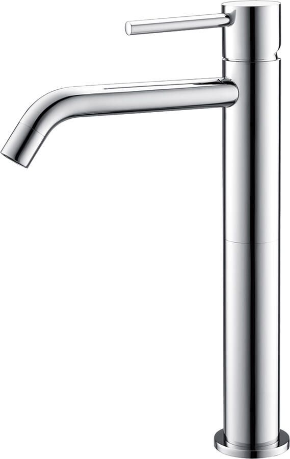 Italy Sanitair Style XL hoge wastafelmengkraan chroom