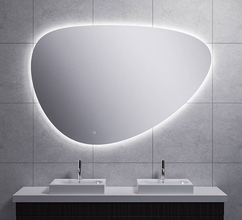 Italy Sanitair Uovo condensvrije led spiegel dimbaar 150 cm