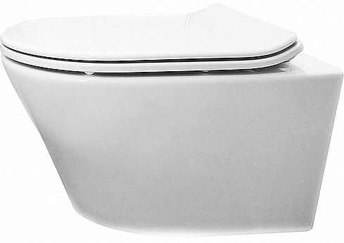 Italy Sanitair Vesta wandcloset met Flatline 20 closetzitting wit - Foto 2