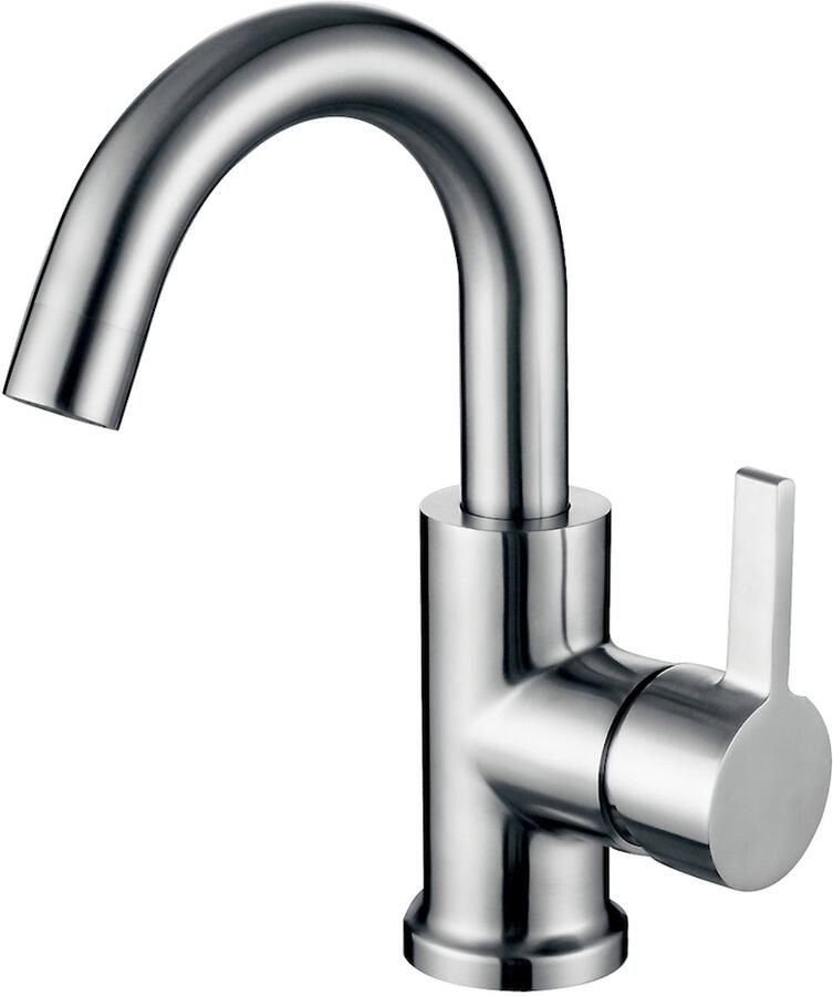 Italy Sanitair Wes RVS wastafelmengkraan draaibare uitloop