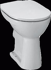 Jika Closet Lyra Plus closetpot AO vlakspoel +6cm wit H8253870002061