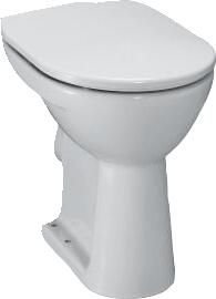 Jika Lyra Plus closetpot PK vlakspoel +6cm wit H8253860000001