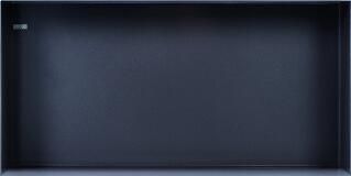 LoooX CBoX inbouwnis opbouwnis 60x30x10cm mat zwart CBOX60MZ