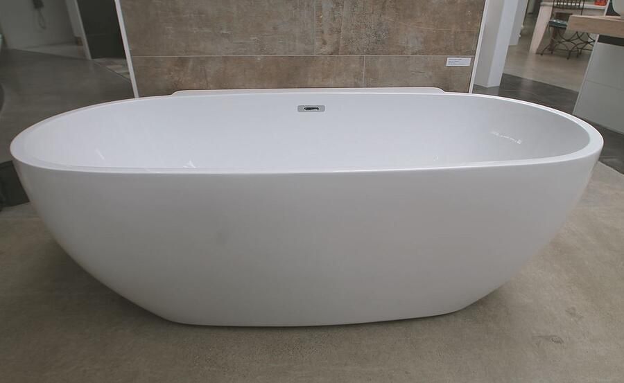 Luca Sanitair Primo back to wall bad acryl 175x85cm wit glans