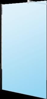 Novellini Kuadra inloopdouche H 120cm chroom helder glas KUADH1201K