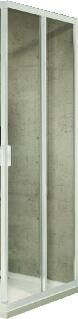 Novellini Lunes 2.0 hoekinstap 87-90x195cm matchroom helder glas LUNA87L1B - Foto 1