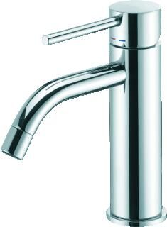 Paffoni Light wastafelkraan z. waste RVS LIG071ST