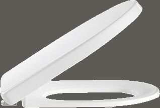 Pressalit Delight closetzitting met deksel m. softclose wit 492000D09999