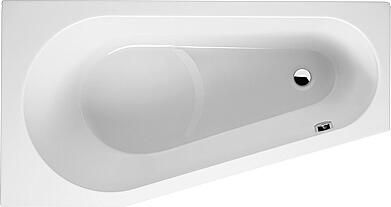Riho Delta bad 160x80cm rechts wit B068001005 - Foto 1