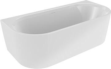 Riho Desire Back To Wall acryl bad 180x84 cm met Fall Overloop Incl. sifon & pootset mat wit B089011105 - Foto 1
