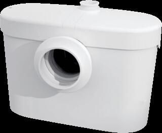 Sanibroyeur Saniaccess 1 fecalienvermaler voor aansluiting closetpot staand 392.5x166x330mm inlaatzijde 1xDN100 SANIACCESS1