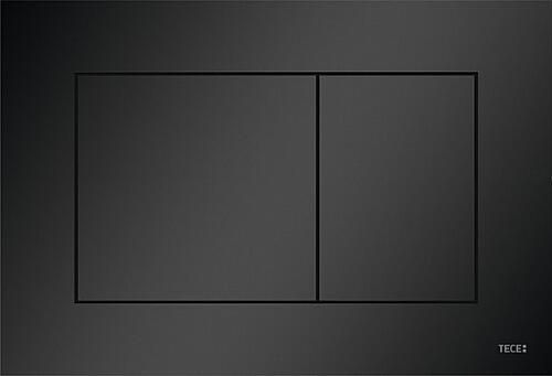 TECE inbouwreservoir frontbediening 112 cm met TECEnow bedieningspaneel matzwart