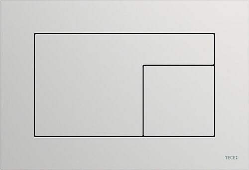 TECE inbouwreservoir frontbediening 112 cm met TECEvelvet bedieningspaneel steengrijs
