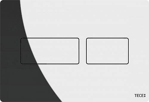 TECE Octa II inbouwreservoir ruimtebesparend 8cm frontbediening H112cm met TECEsolid bedieningspaneel chroom