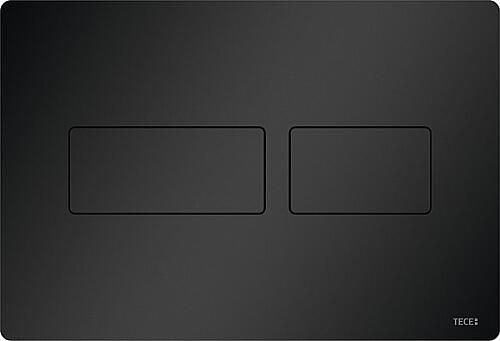 TECE Octa II inbouwreservoir ruimtebesparend 8cm frontbediening H112cm met TECEsolid bedieningspaneel mat zwart