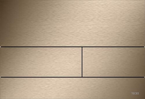 TECE TECEsquare II bedieningspaneel geborsteld rood goud