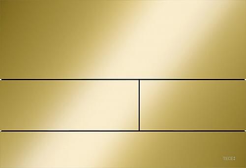 TECE TECEsquare II bedieningspaneel gepolijst goud optisch
