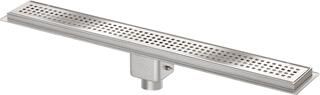 Van den Berg RVS douchegoot m. onderuitlaat 70cm inbouwdiepte 625700
