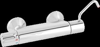 Venlo Venlomix Medical New douchethermostaat z. omstel z. koppelingen HOH=15cm m. desinfectie en hendel chroom A5549AA