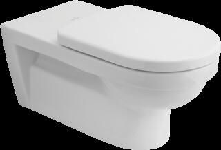 Villeroy&Boch Omnia Architectura closetzitting roestvrij staal scharnieren wit 98M9C101