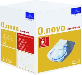 Villeroy&Boch O.Novo combipack directflush wit 5660HR01