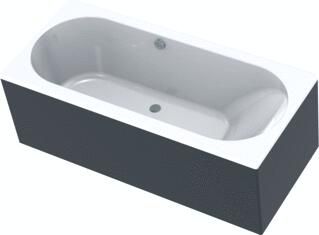 WaveDesign by Wisa Ligbad Tesa 180x80cm wit 5060504001