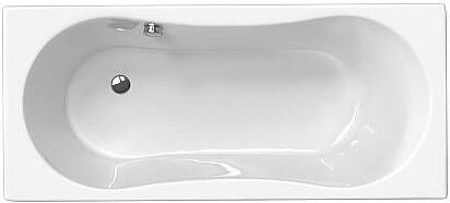 Xenz Dominica bad 170x75 incl badpoten wit 6817-01