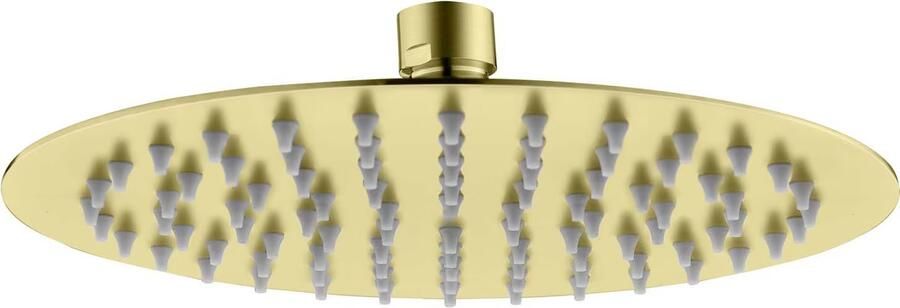 Aloni Hoofddouche | 30 cm | Opbouw | Messing | Rond | Gebosteld goud - Foto 2