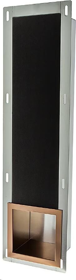 Aloni Inzetstuk tbv reserverolhouder | Wandmontage | Messing | Koper geborsteld - Foto 2