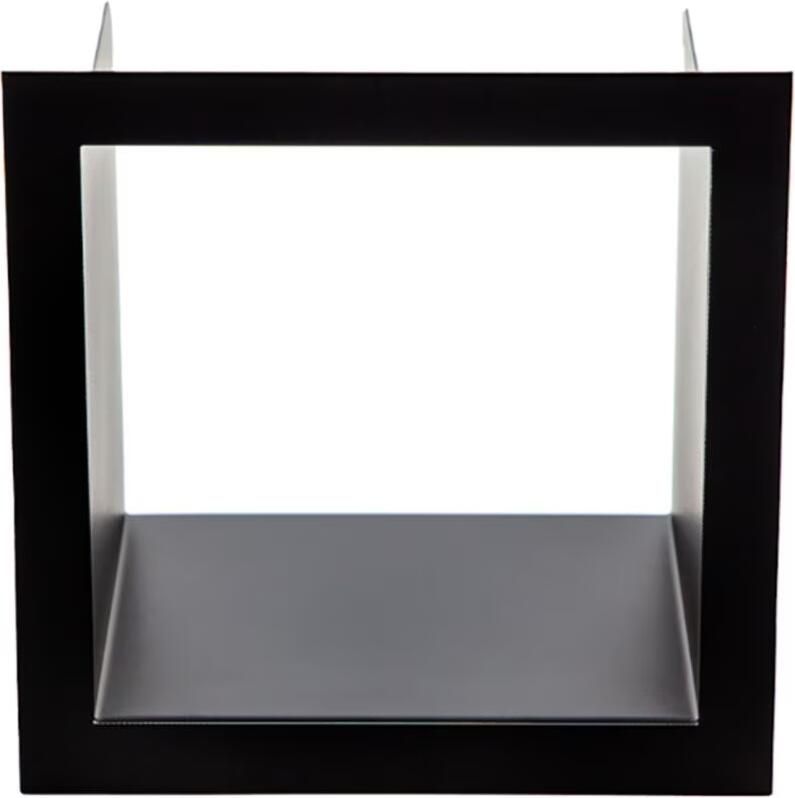 Aloni Inzetstuk tbv reserverolhouder | Wandmontage | Messing | Zwart mat - Foto 3