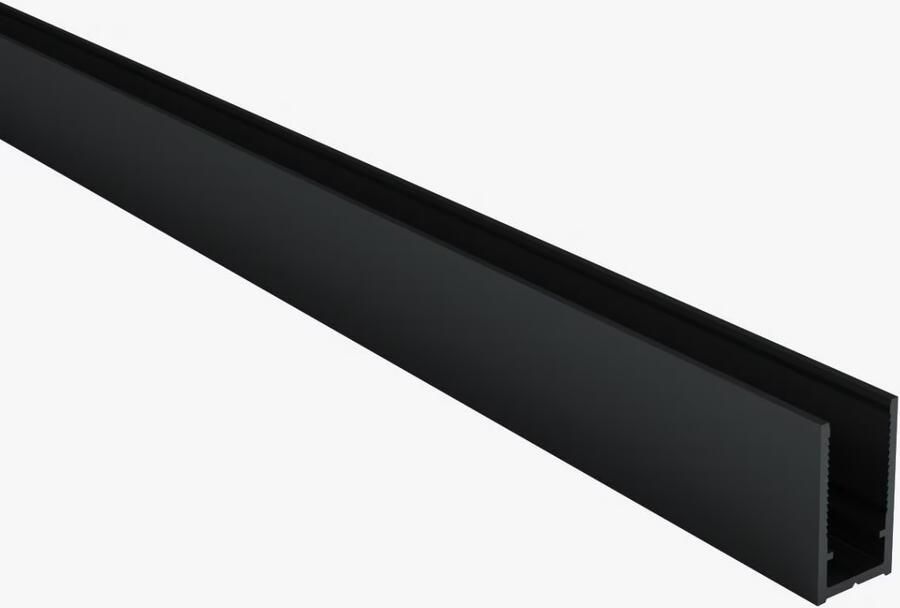 Aloni Muurprofiel voor douchewand | 200 cm | Mat zwart - Foto 2