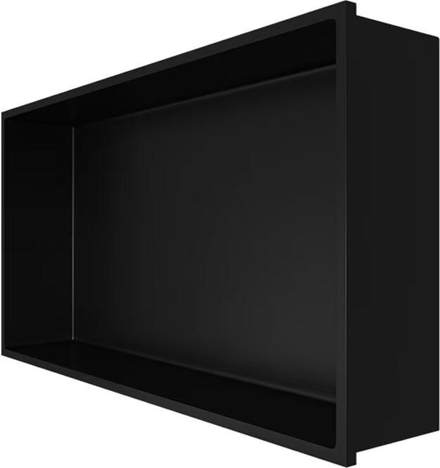Aloni Wandnis Inbouw | 30x60x10 cm | 1 vak | Zwart mat - Foto 2