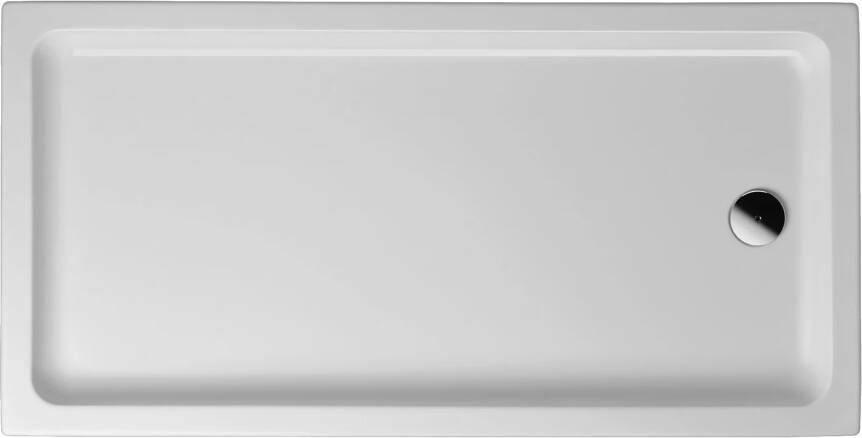 Aloni Douchebak | 120x80x4 cm | Excl.Sifon | Acryl | Rechthoek | Wit