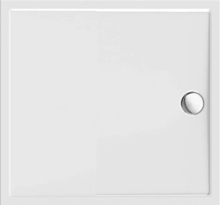 Aloni Douchebak | 80x80x4 cm | Excl.Sifon | Acryl | Vierkant | Wit