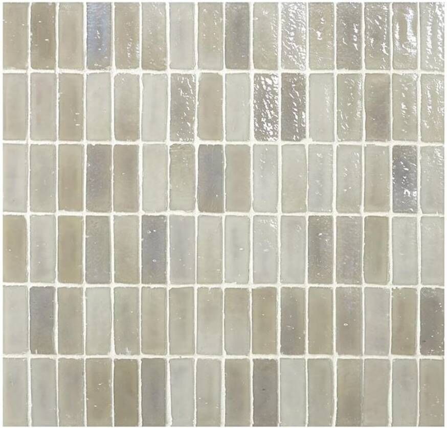 Aquacolor Antique Wandtegel | 27.8x29 cm |Grijs