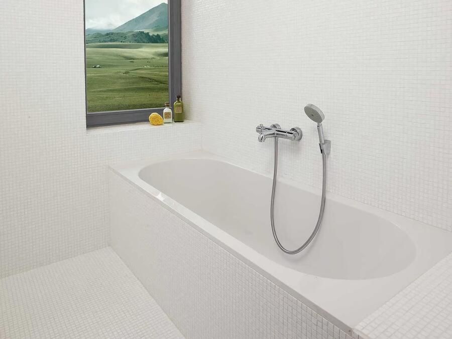 Aquacolor Motion Wandtegel | 29.5x29.5 cm | Glans Wit