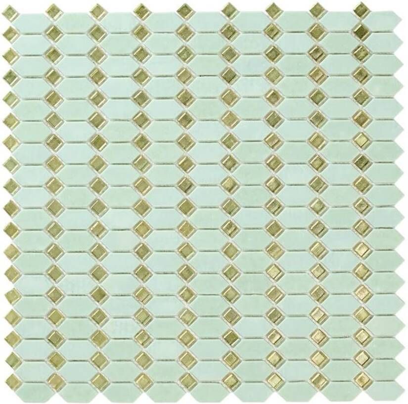 Aquacolor Eclat Wandtegel | 29.1x29.2 cm | Mozaiek |Meerkleurig