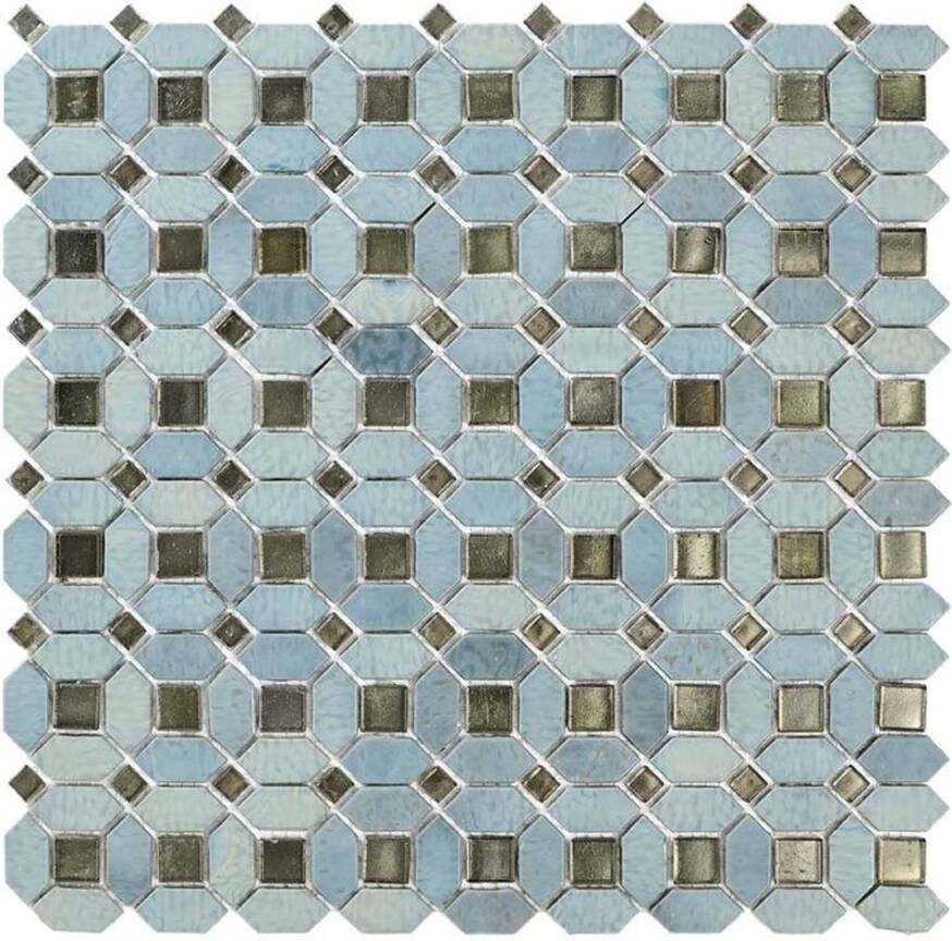 Aquacolor Eclat Wandtegel | 29.1x29.2 cm | Mozaiek |Meerkleurig