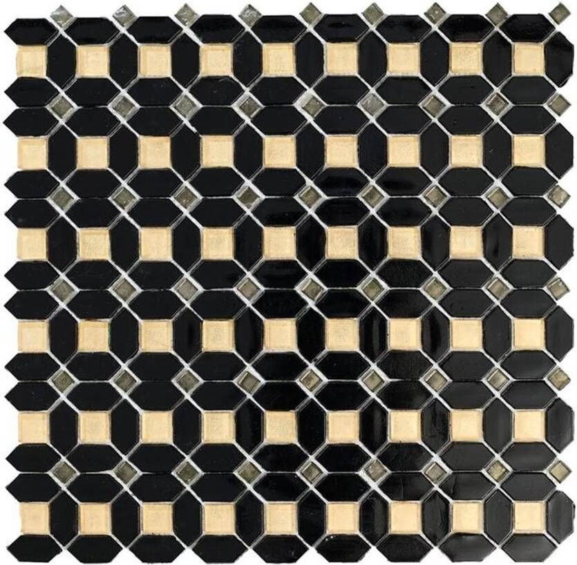 Aquacolor Eclat Wandtegel | 29.2x29.2 cm | Mozaiek |Meerkleurig