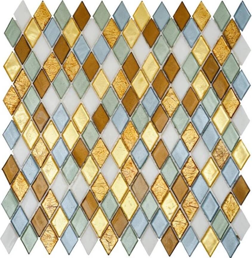 Aquacolor Eclat Wandtegel | 29.5x30.3 cm |Meerkleurig