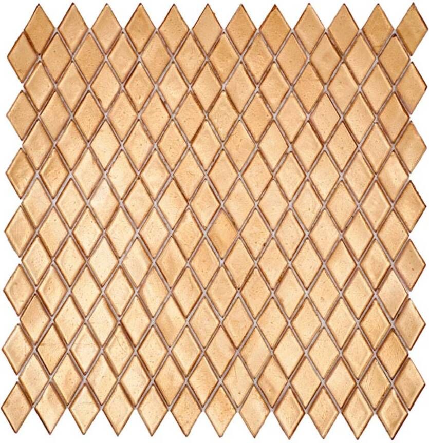 Aquacolor Eclat Wandtegel | 29.5x30.3 cm | Mozaiek |Geel