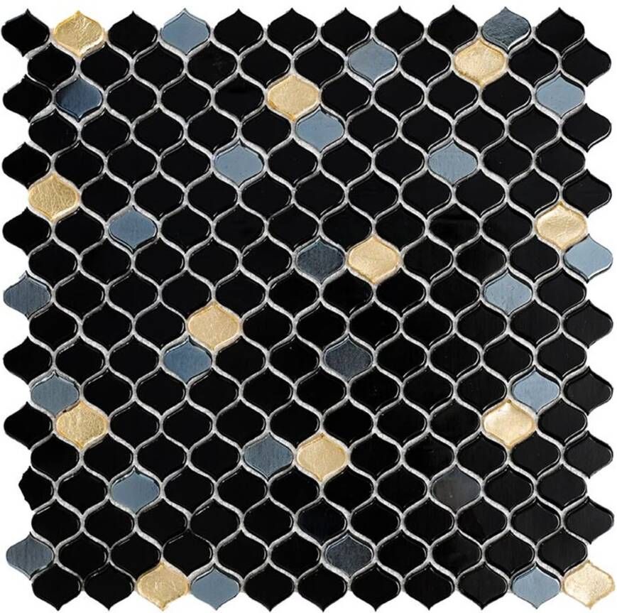 Aquacolor Eclat Wandtegel | 30x30 cm |Meerkleurig