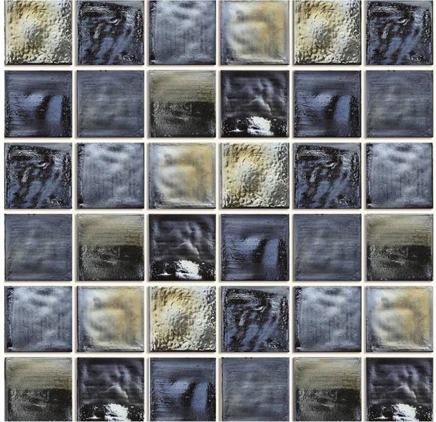 Aquacolor Glass Wandtegel | 30x30 cm |Meerkleurig