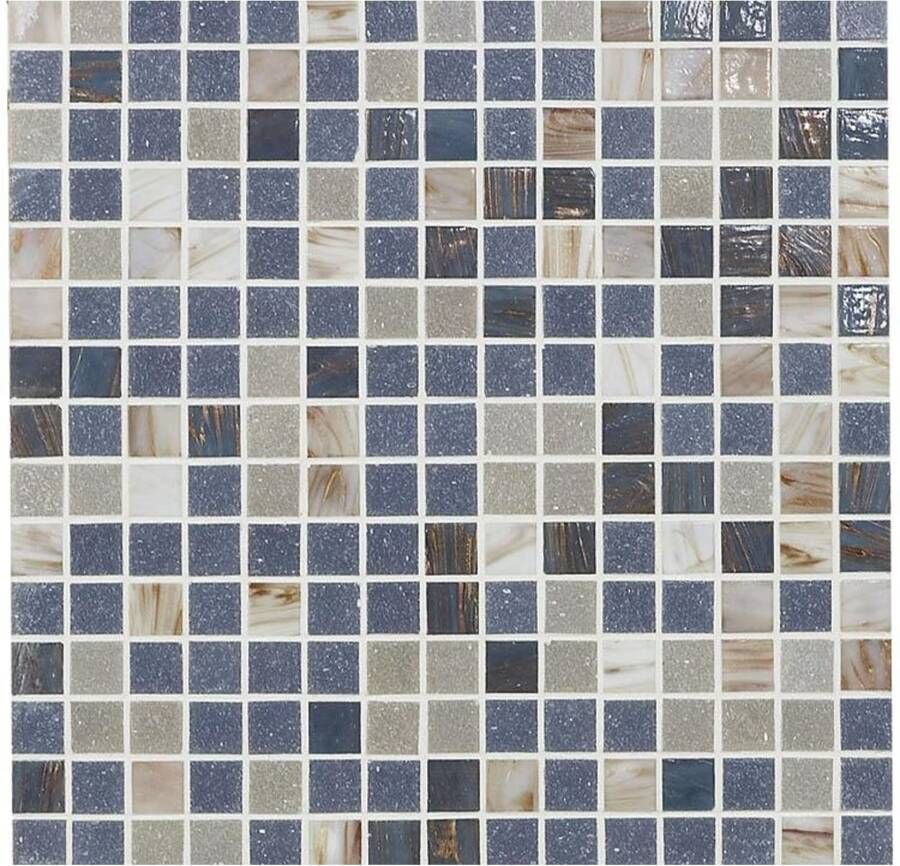 Aquacolor Glass Wandtegel | 31.6x31.6 cm |Meerkleurig