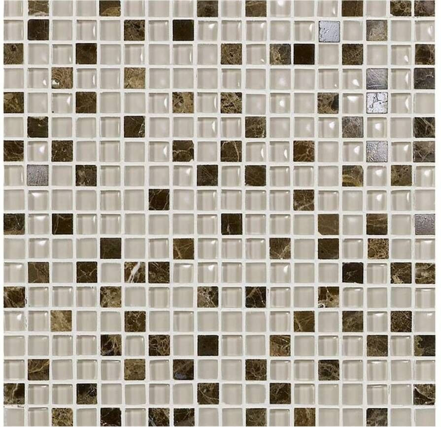 Aquacolor Marmor Wandtegel | 30x30 cm | Glans Meerkleurig