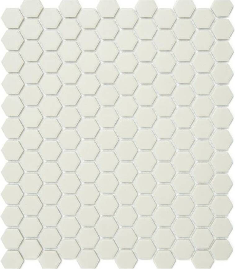 Aquacolor Massive Wandtegel | 26x31 cm | Mozaiek | Mat Beige