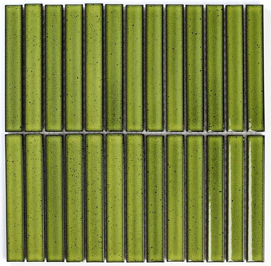 Aquacolor Mood Wandtegel | 29.6x29.9 cm |Groen