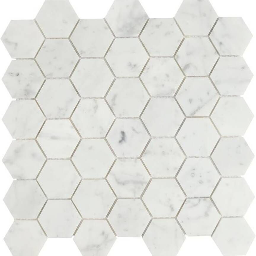 Aquacolor Natural Wandtegel | 30x30 cm |Wit