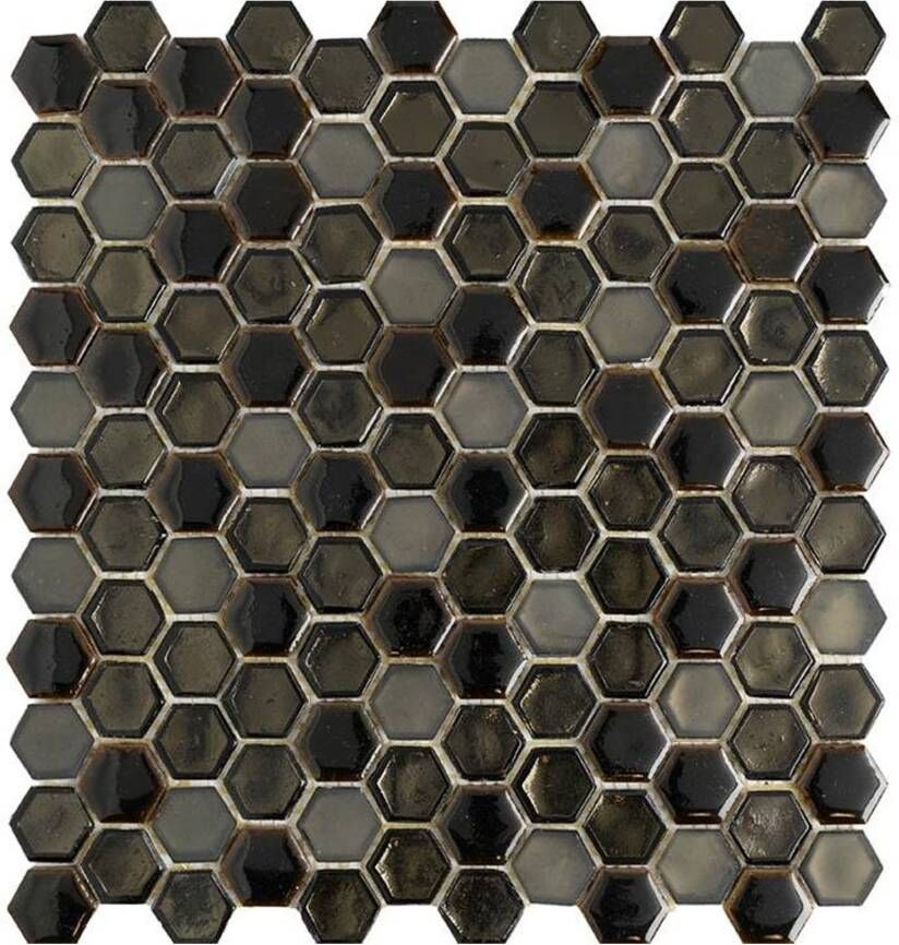 Aquacolor Swing Wandtegel | 27.5x29.2 cm | Mozaiek |Meerkleurig